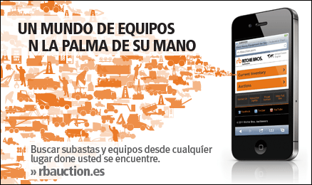 Un mundo de equipos en la palma de su mano - Busque subastas y equipos desde cualquíer lugar donde usted se encuentre - rbauction.es