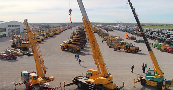 Ocana Spain Auction Site Time Lapse Video Ritchie Bros - 
