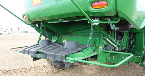 Rear attachments of combines Rear attachments of combines
