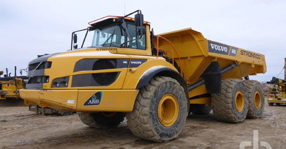 2014 Volvo A40G articulated dump truck sold by Ritchie Bros. 2014 Volvo A40G articulated dump truck sold by Ritchie Bros.