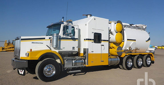 2012 Western Star 4900A Tri Drive Hydro Vac truck sold at Ritchie Bros. auction 2012 Western Star 4900A Tri Drive Hydro Vac truck sold at Ritchie Bros. auction