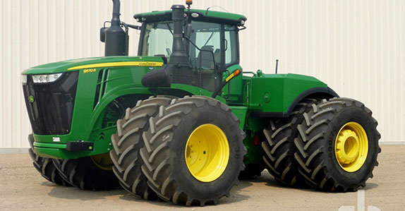 2016 John Deere 9570R 4WD tractor sold by Ritchie Bros. Auctioneers 2016 John Deere 9570R 4WD tractor sold by Ritchie Bros. Auctioneers