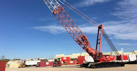 2006 Manitowoc 16000 crawler crane sold at Ritchie Bros. 2006 Manitowoc 16000 crawler crane sold at Ritchie Bros.