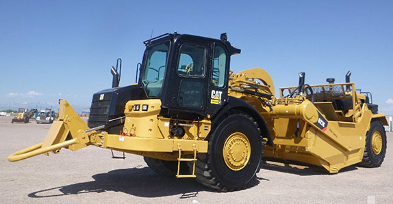 2017 Caterpillar 627K motor scrapers sold at Ritchie Bros. 2017 Caterpillar 627K motor scrapers sold at Ritchie Bros.